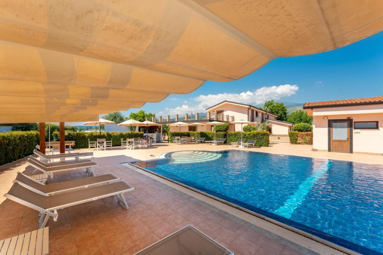 טאורמינה Il Giardino Country Holiday With Pool מראה חיצוני תמונה