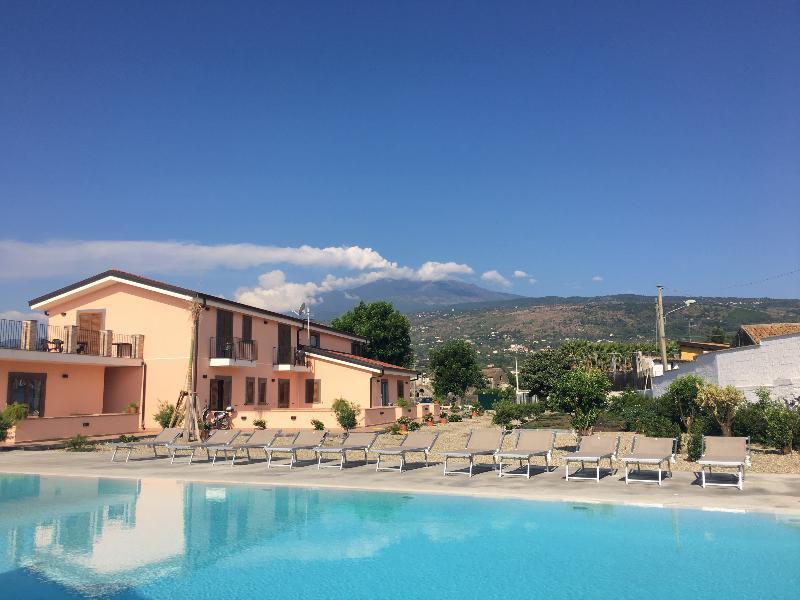 טאורמינה Il Giardino Country Holiday With Pool מראה חיצוני תמונה